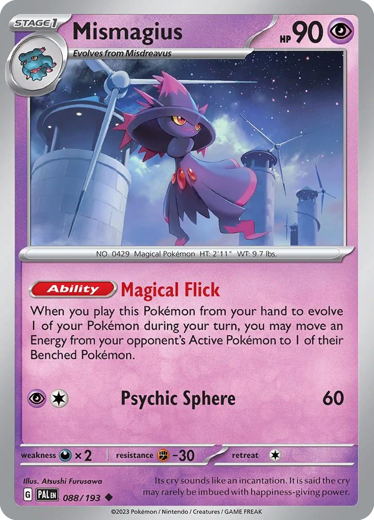 Mismagius · Paldea Evolved