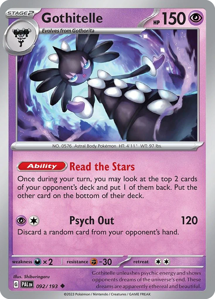 Gothitelle · Paldea Evolved