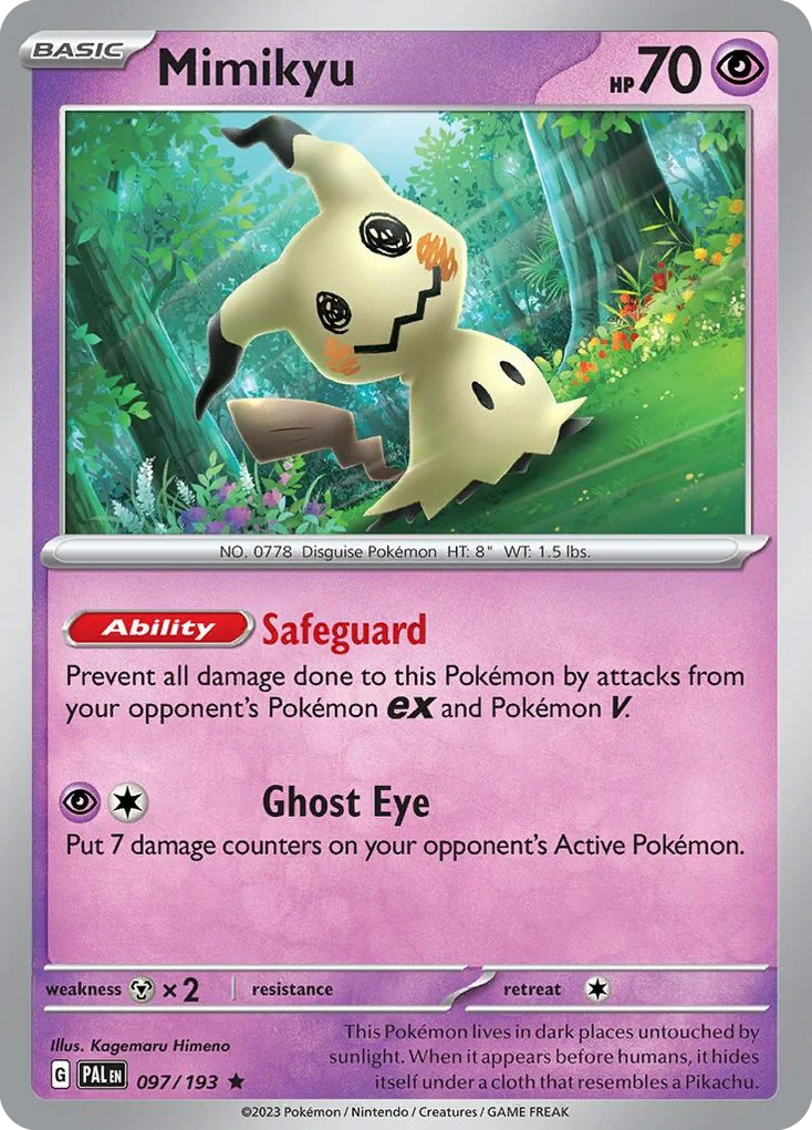 Mimikyu · Paldea Evolved