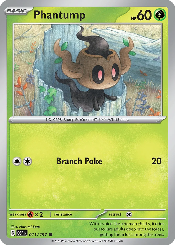 Phantump · Obsidian Flames