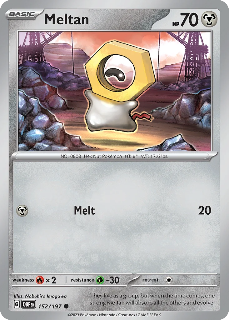 Meltan · Obsidian Flames