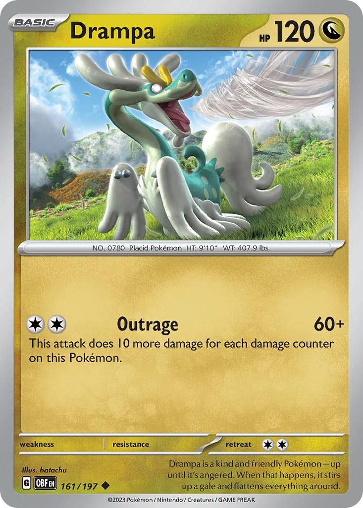 Drampa · Obsidian Flames
