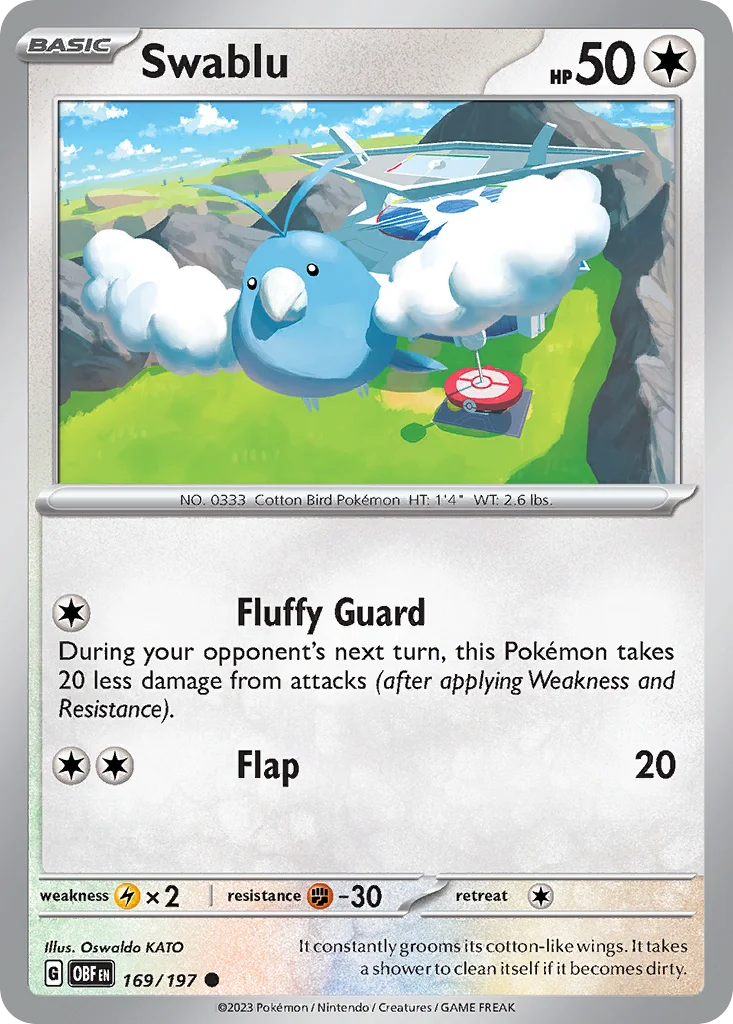 Swablu · Obsidian Flames