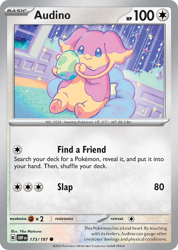Audino · Obsidian Flames
