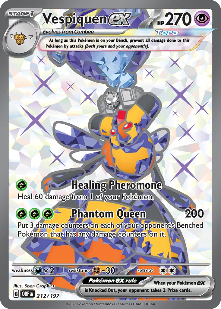 Vespiquen ex · Obsidian Flames