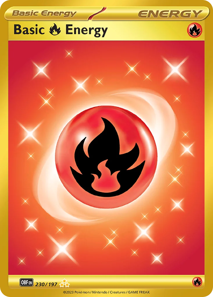 Basic Fire Energy · Obsidian Flames