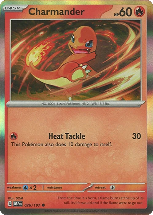 Charmander · Obsidian Flames
