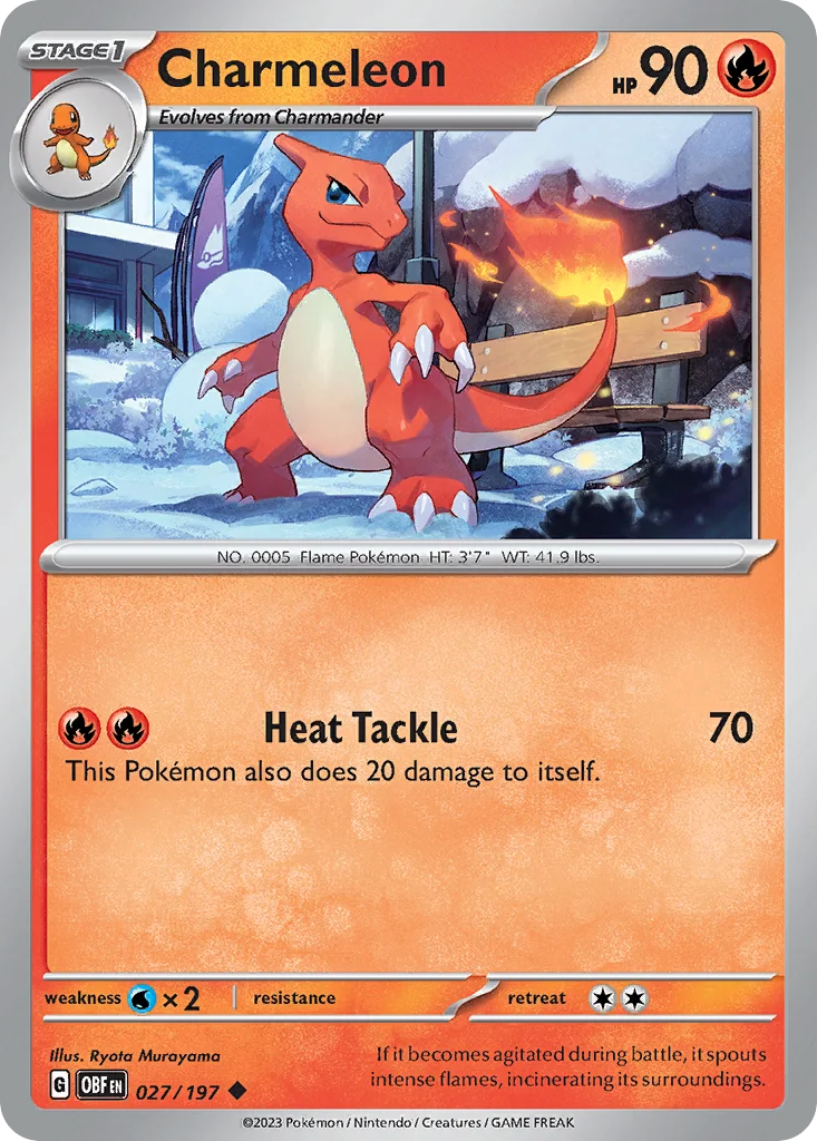 Charmeleon · Obsidian Flames
