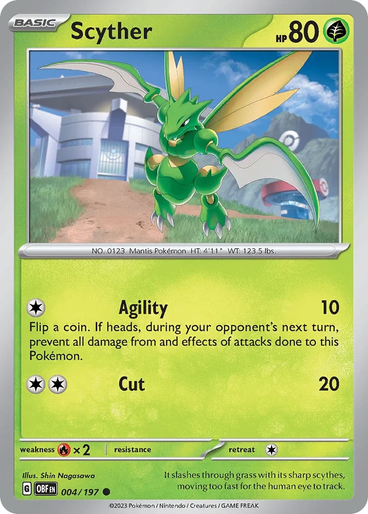 Scyther · Obsidian Flames