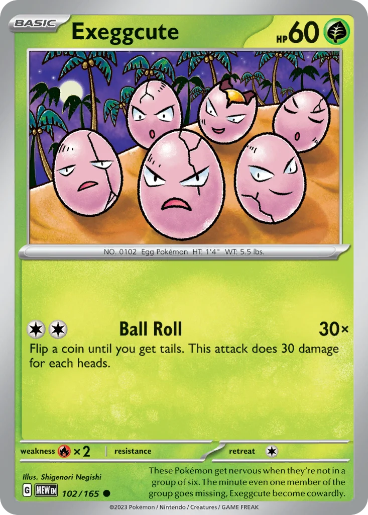 Exeggcute · 151
