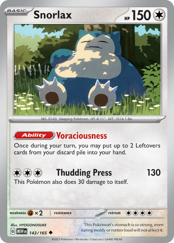 Snorlax · 151