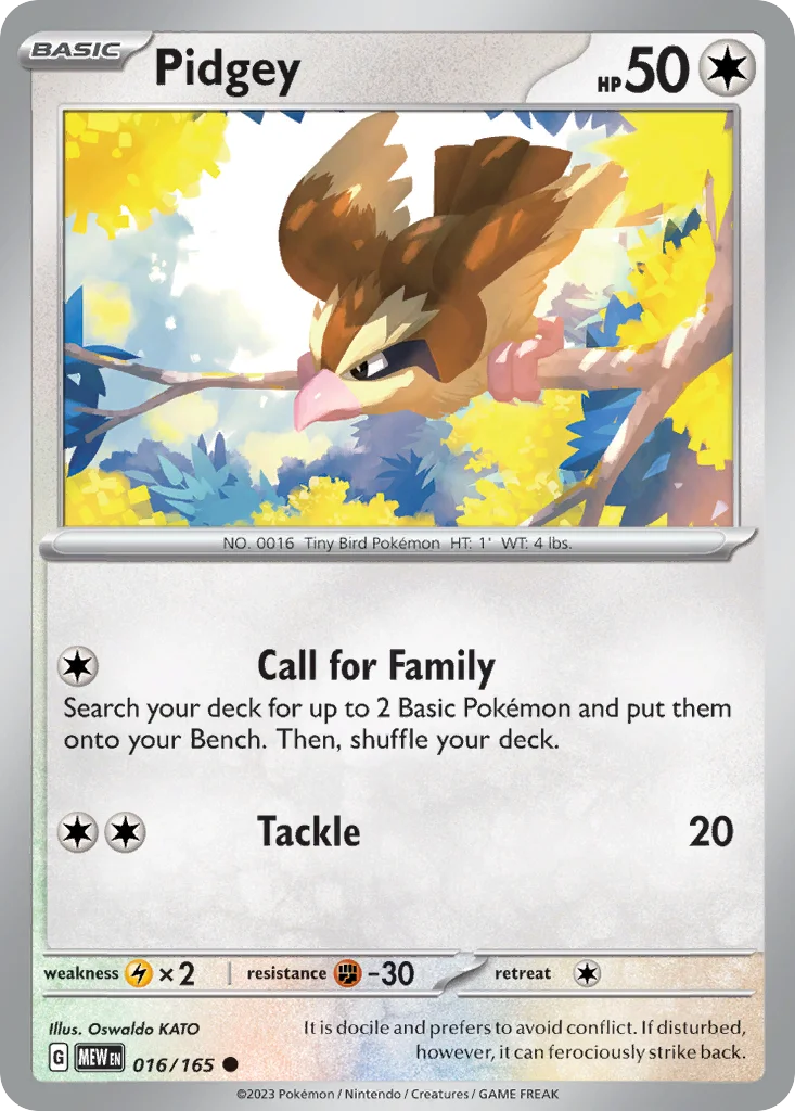 Pidgey · 151