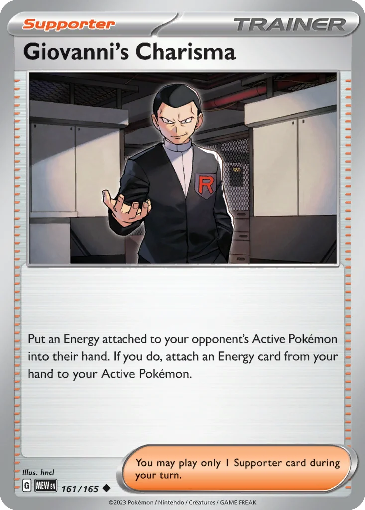 Giovanni's Charisma · 151