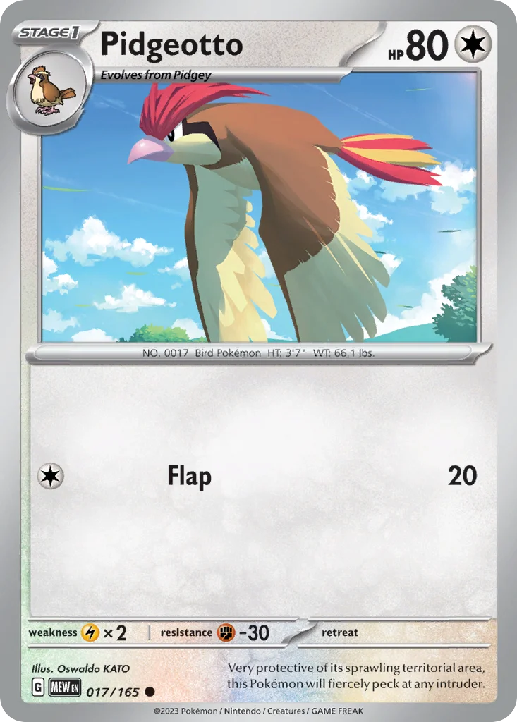 Pidgeotto · 151
