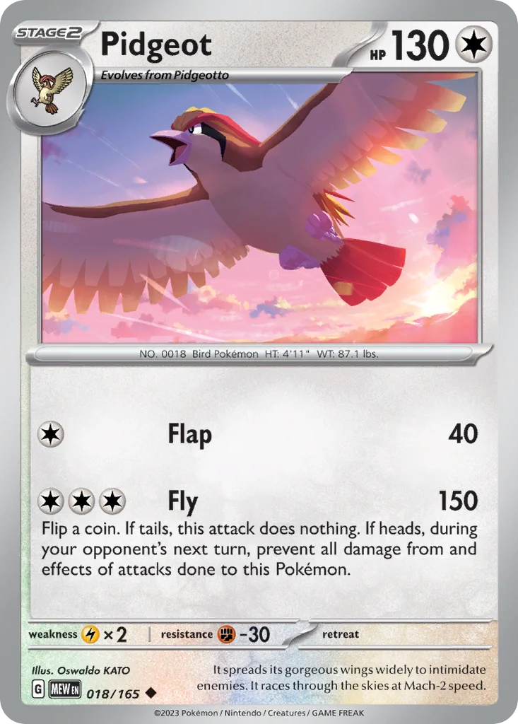 Pidgeot · 151