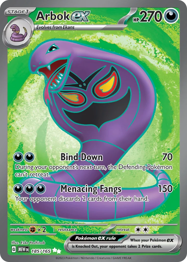 Arbok ex · 151