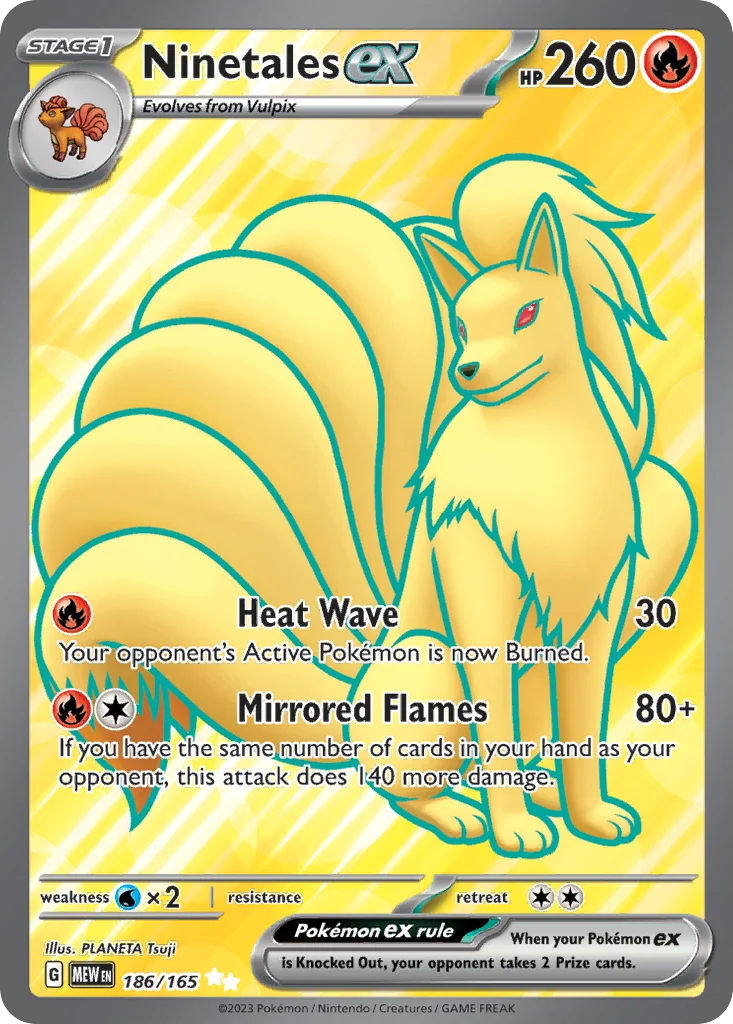 Ninetales ex · 151