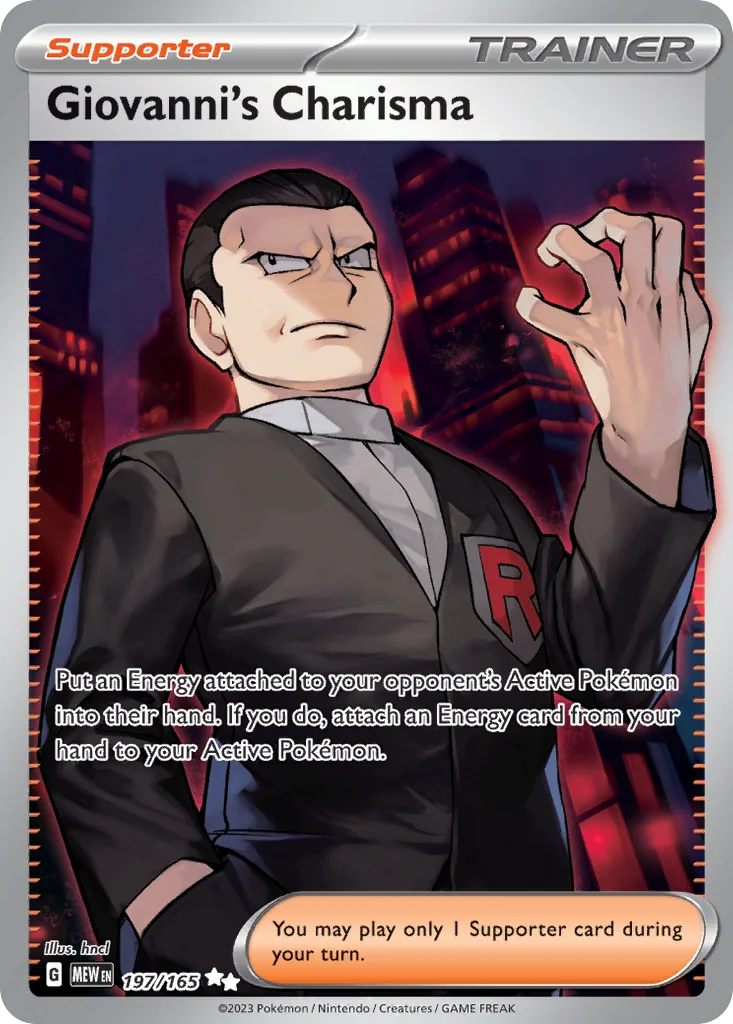 Giovanni's Charisma · 151