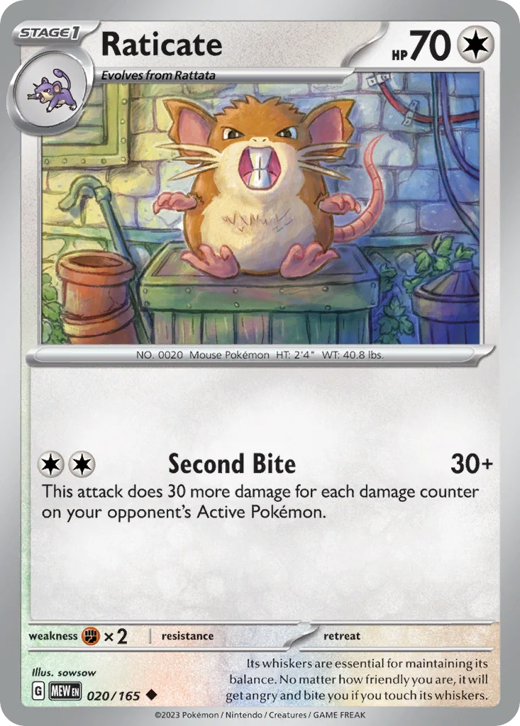 Raticate · 151