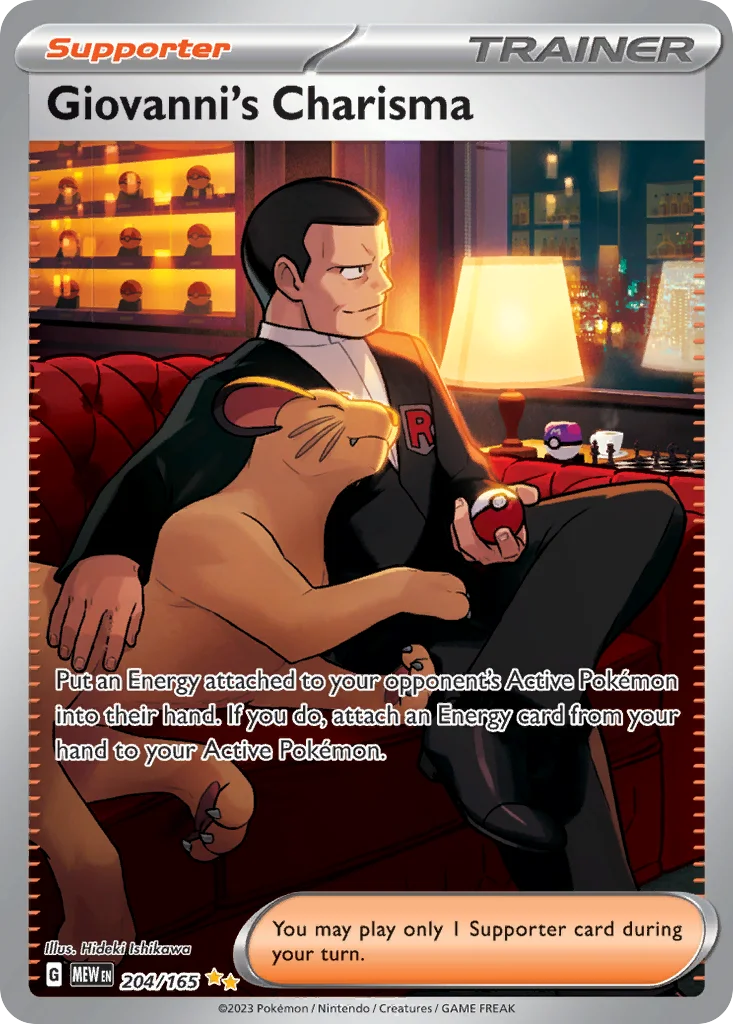 Giovanni's Charisma · 151