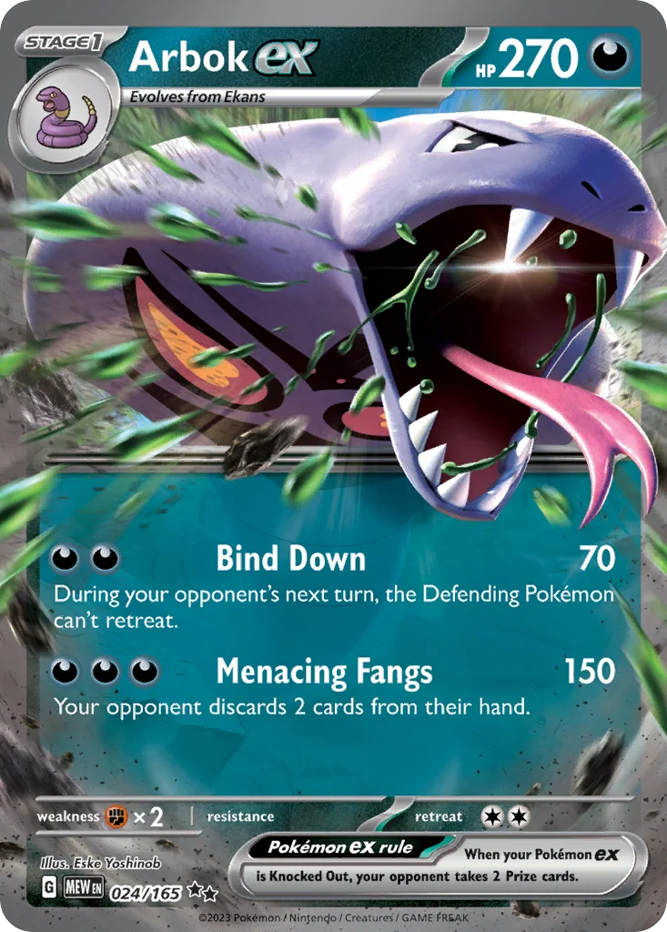 Arbok ex · 151