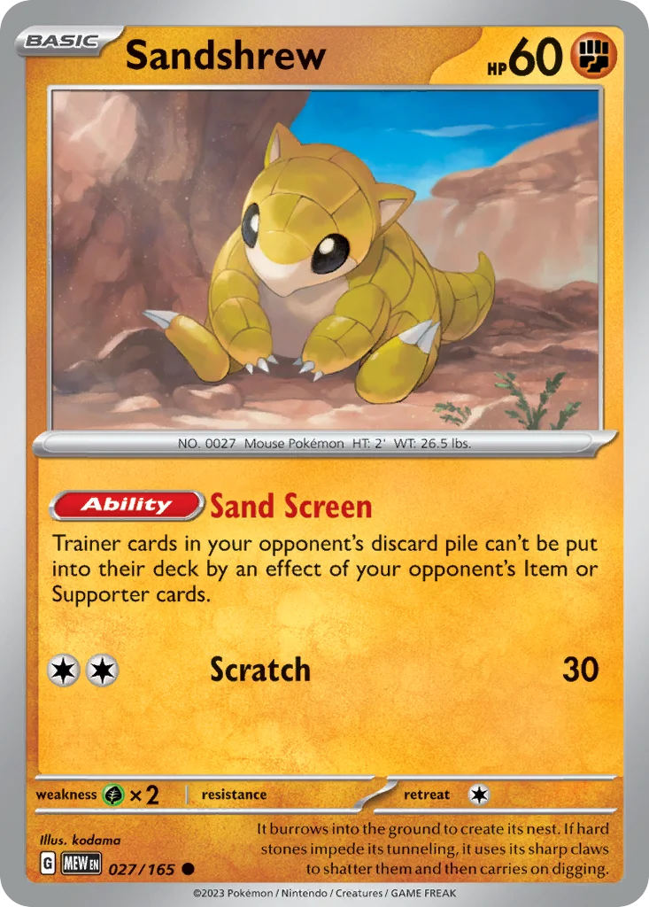 Sandshrew · 151
