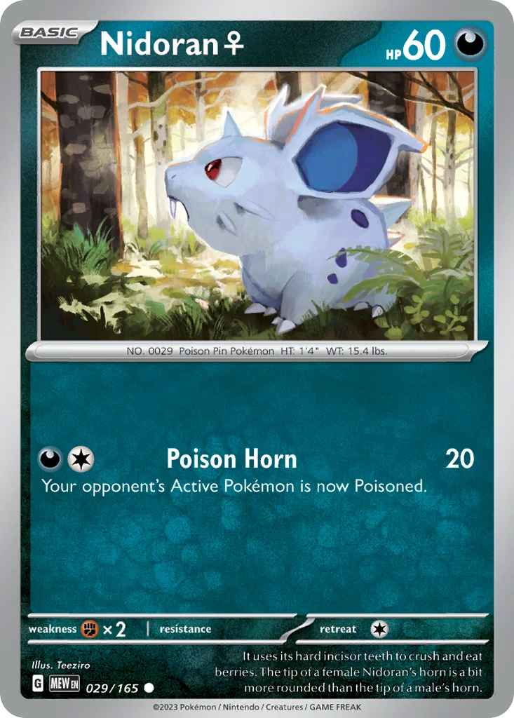 Nidoran ♀ · 151