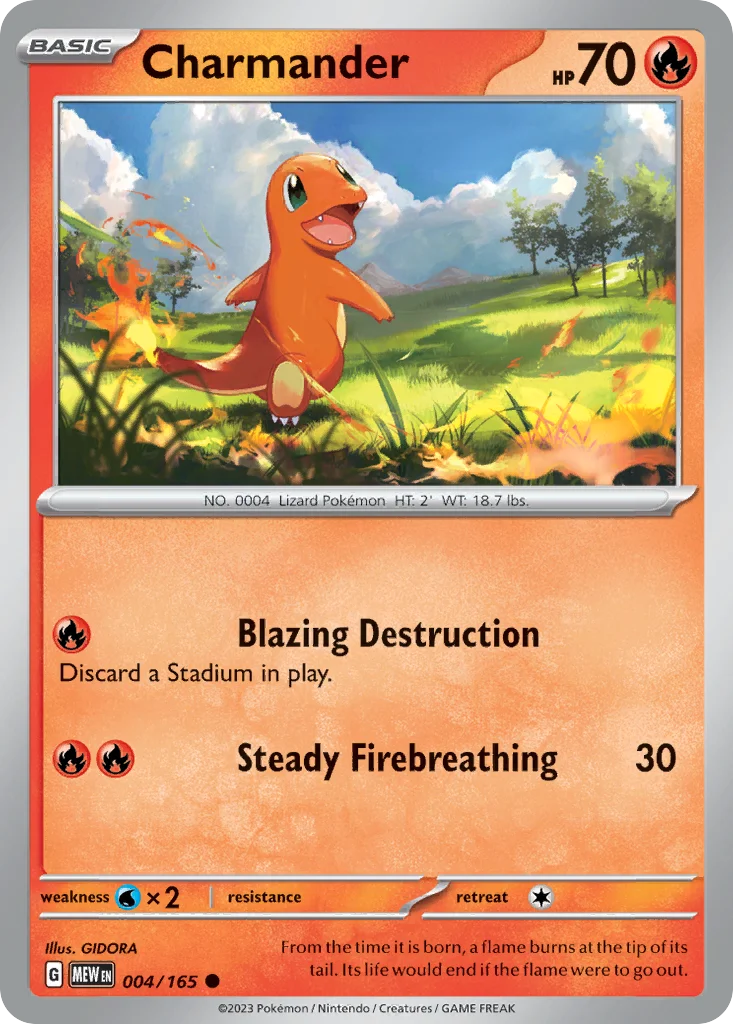 Charmander · 151