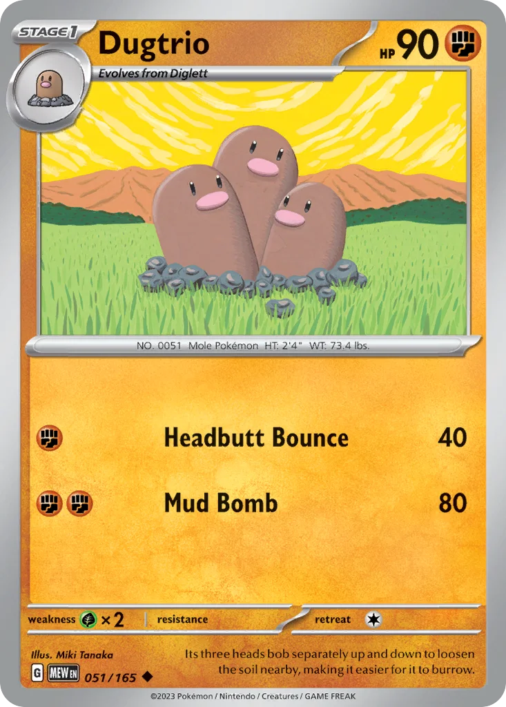 Dugtrio · 151