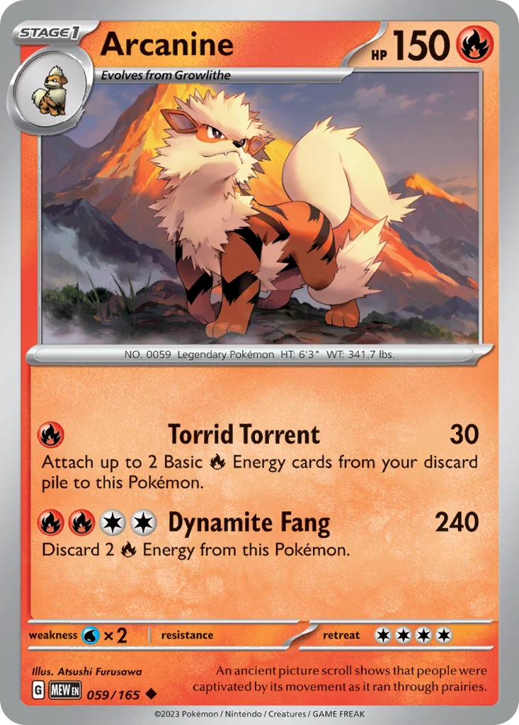 Arcanine · 151