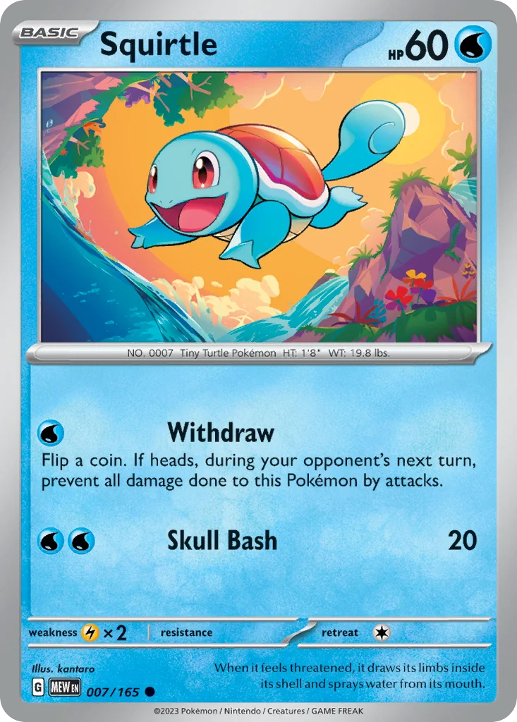 Squirtle · 151
