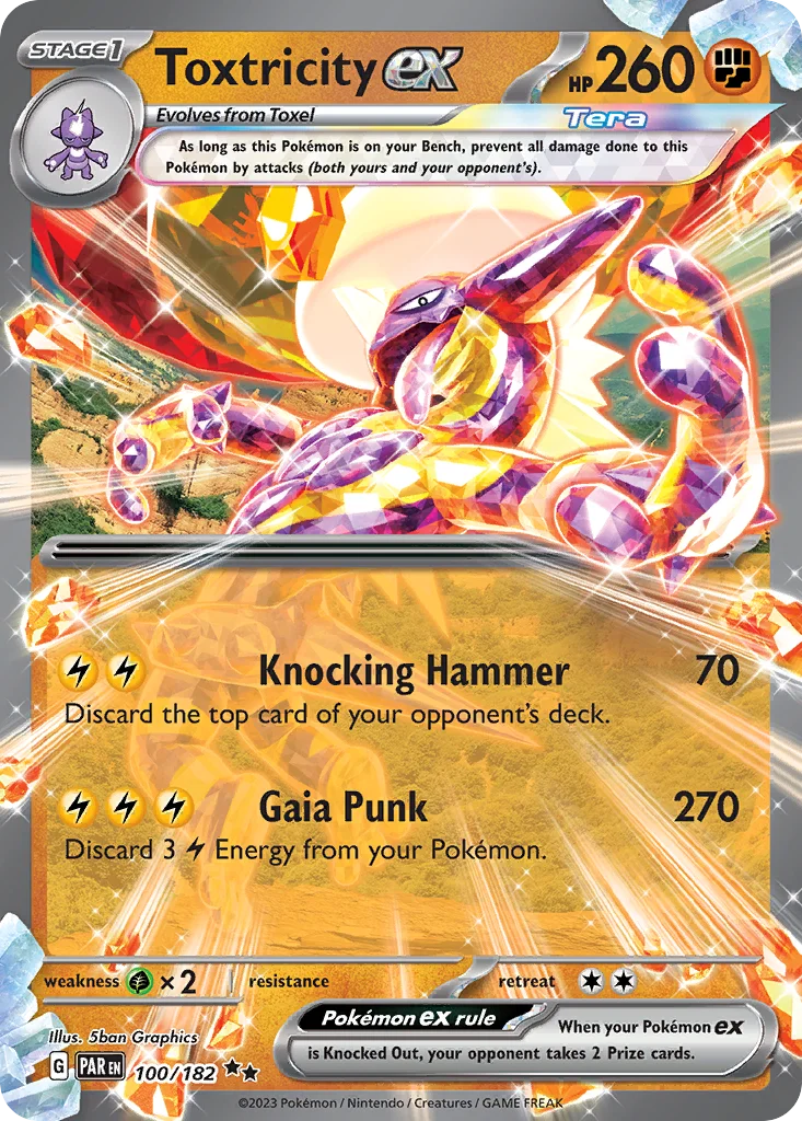 Toxtricity ex · Paradox Rift