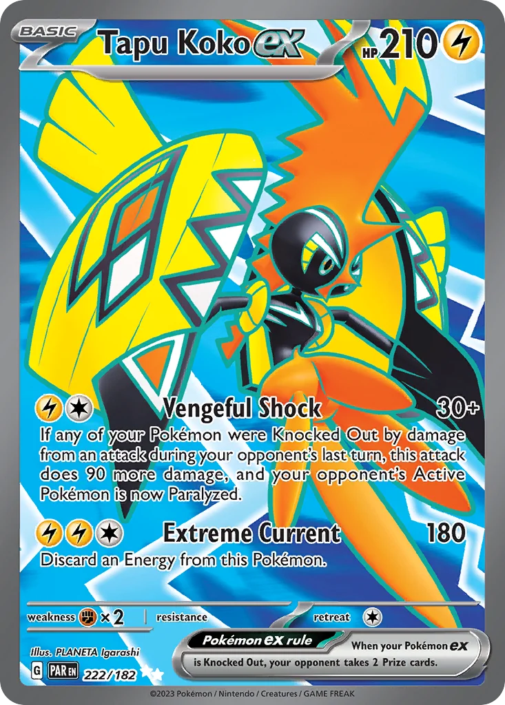 Tapu Koko ex · Paradox Rift