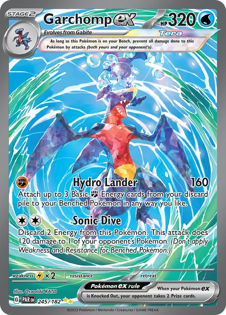 Garchomp ex · Paradox Rift