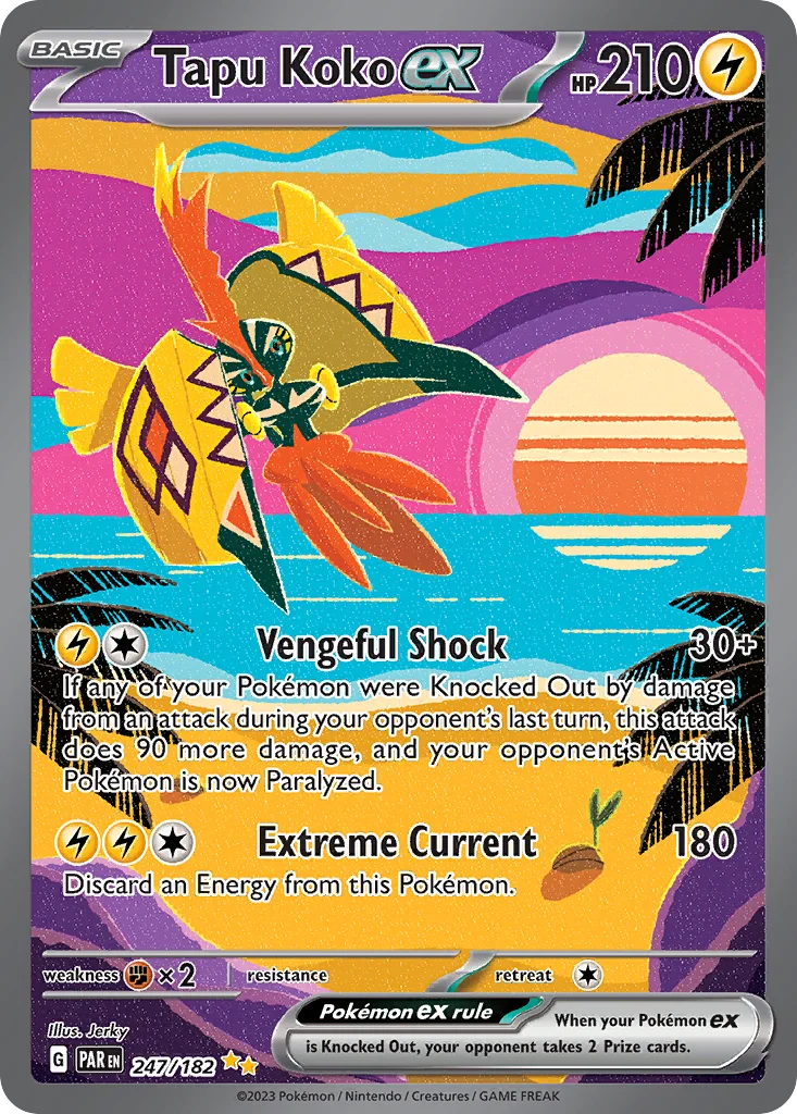Tapu Koko ex · Paradox Rift