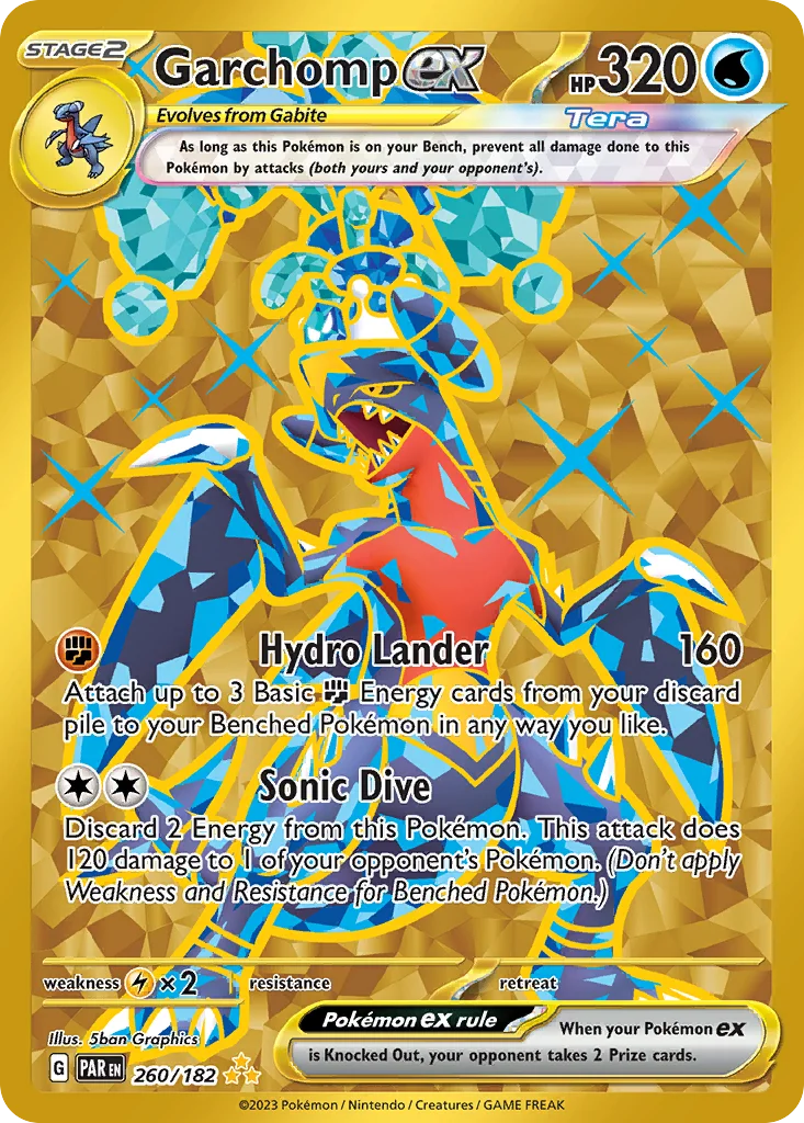 Garchomp ex · Paradox Rift