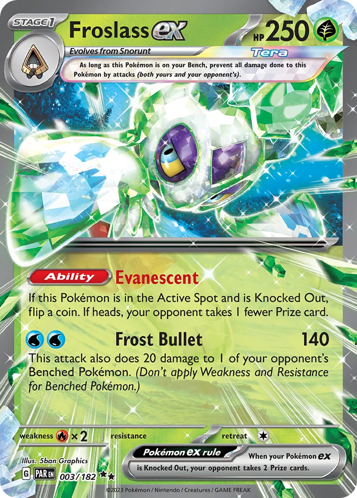Froslass ex · Paradox Rift
