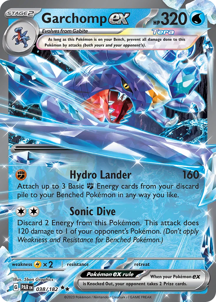 Garchomp ex · Paradox Rift