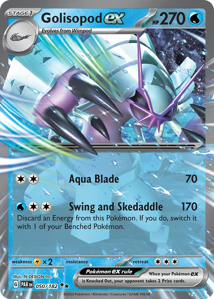 Golisopod ex · Paradox Rift