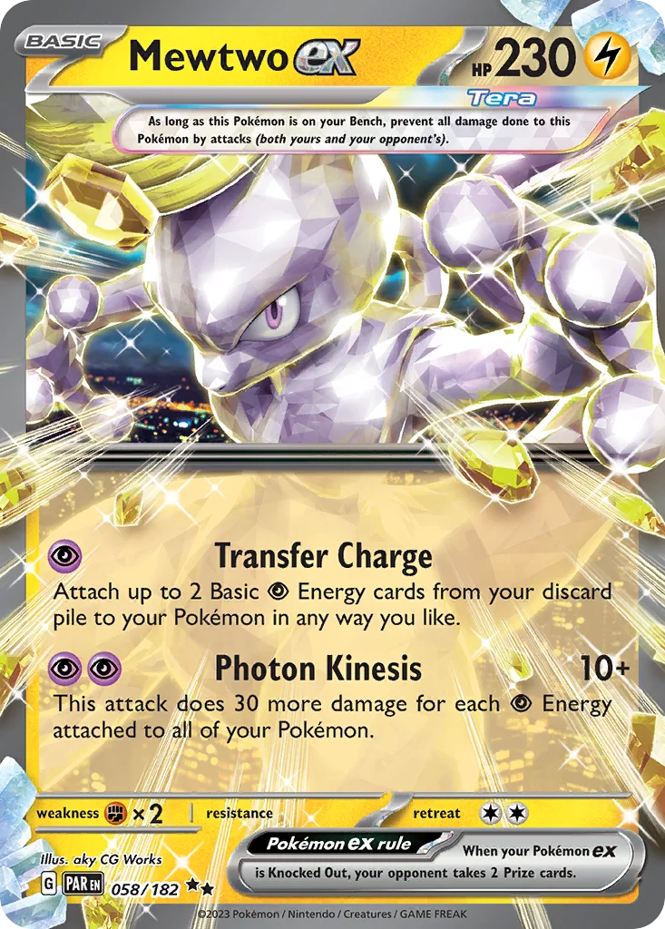 Mewtwo ex · Paradox Rift