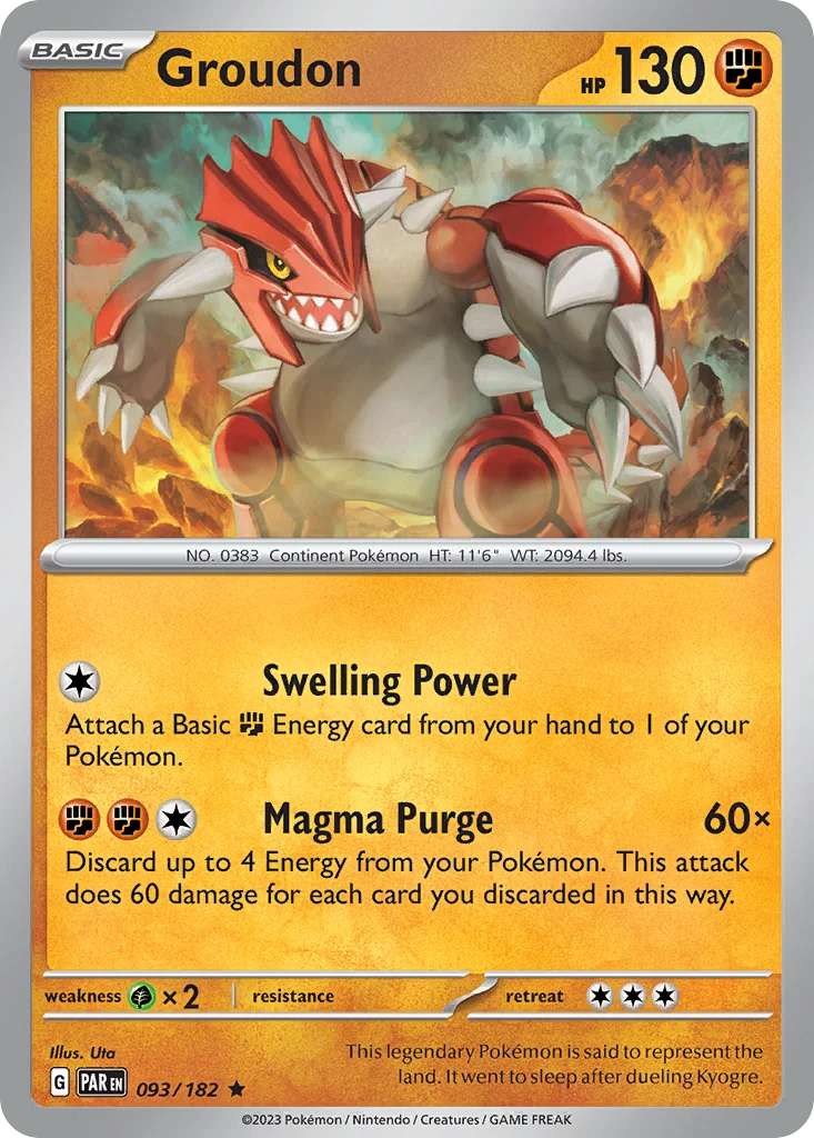 Groudon · Paradox Rift