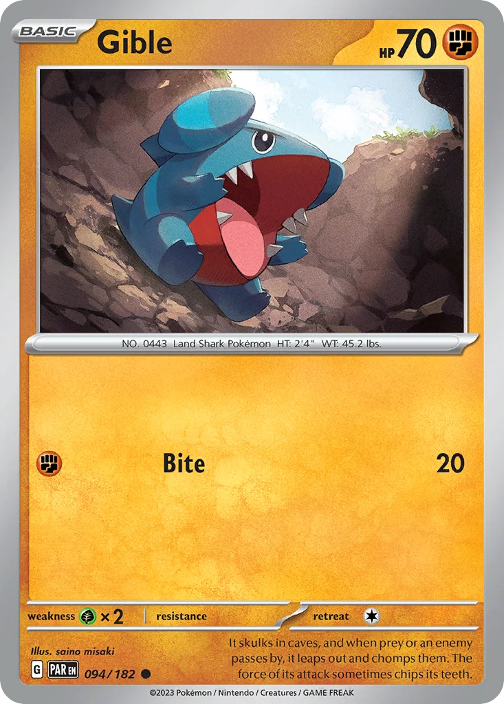 Gible · Paradox Rift