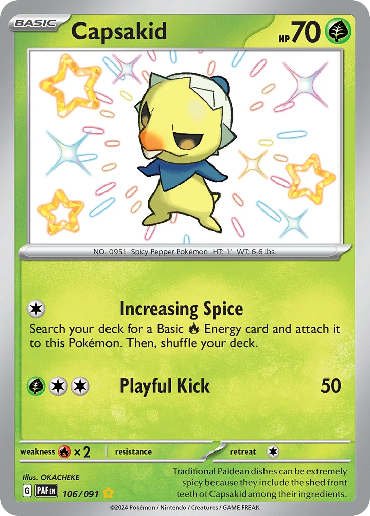 Capsakid · Paldean Fates