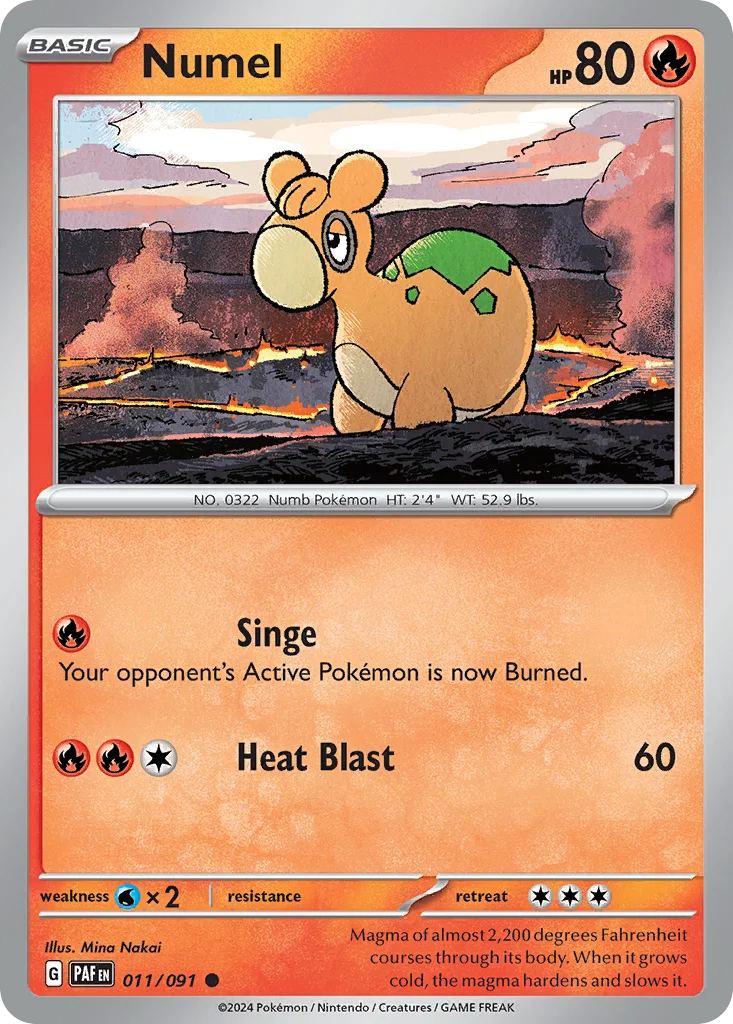 Numel · Paldean Fates