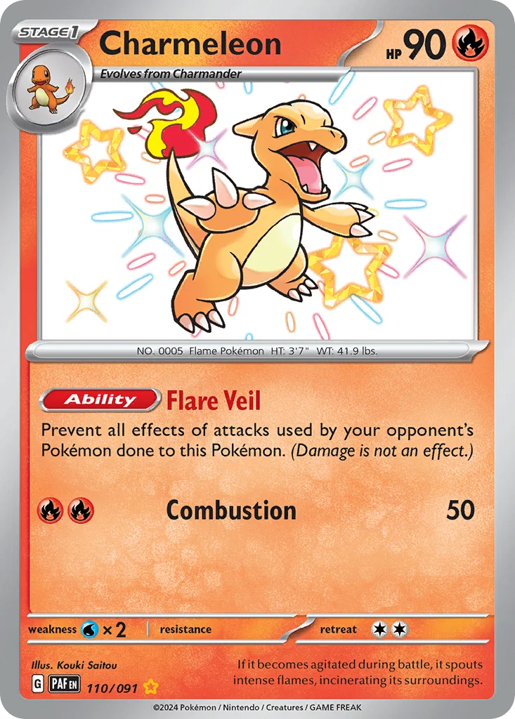 Charmeleon · Paldean Fates