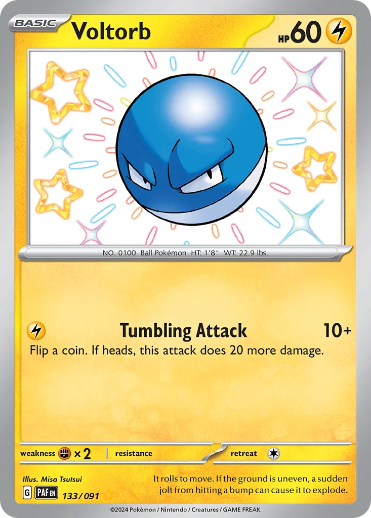 Voltorb · Paldean Fates