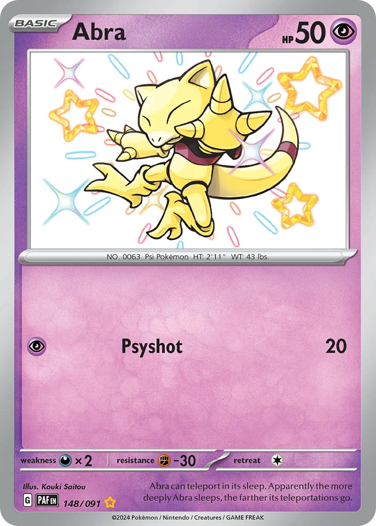 Abra · Paldean Fates