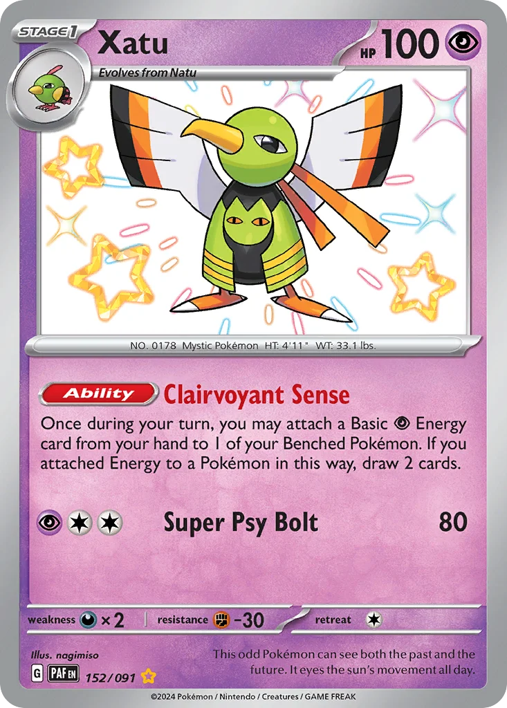 Xatu · Paldean Fates