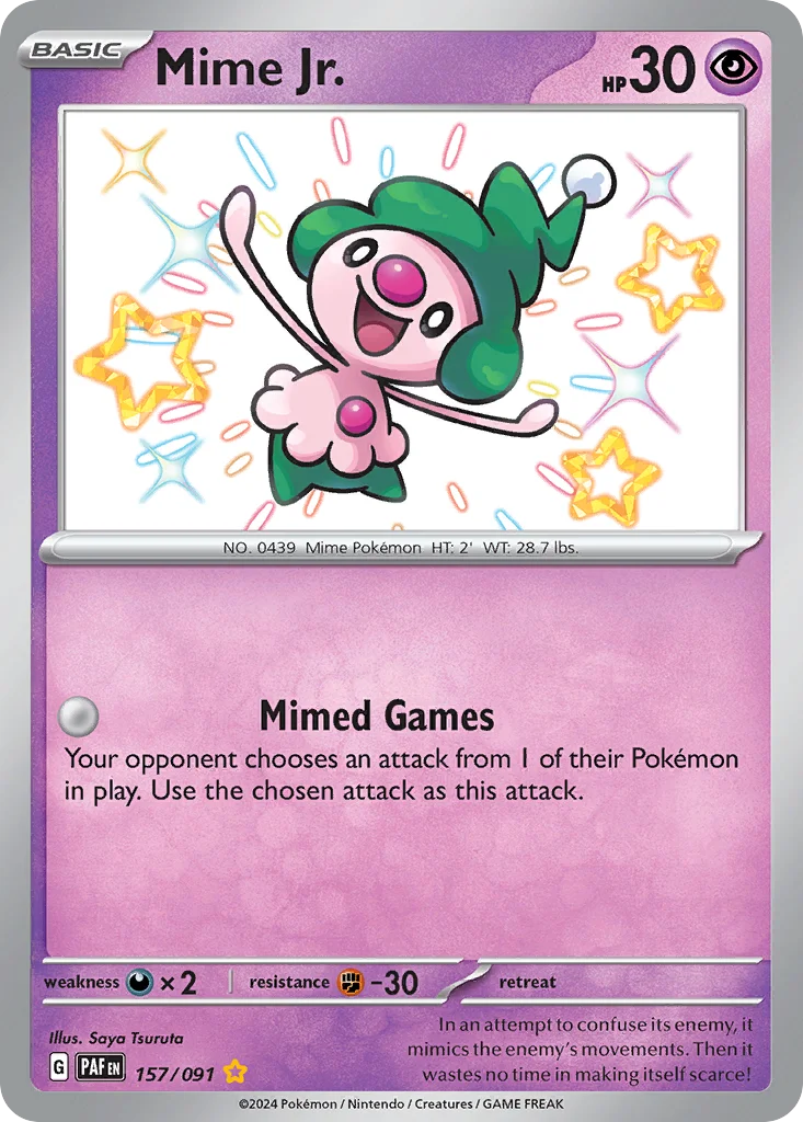 Mime Jr. · Paldean Fates