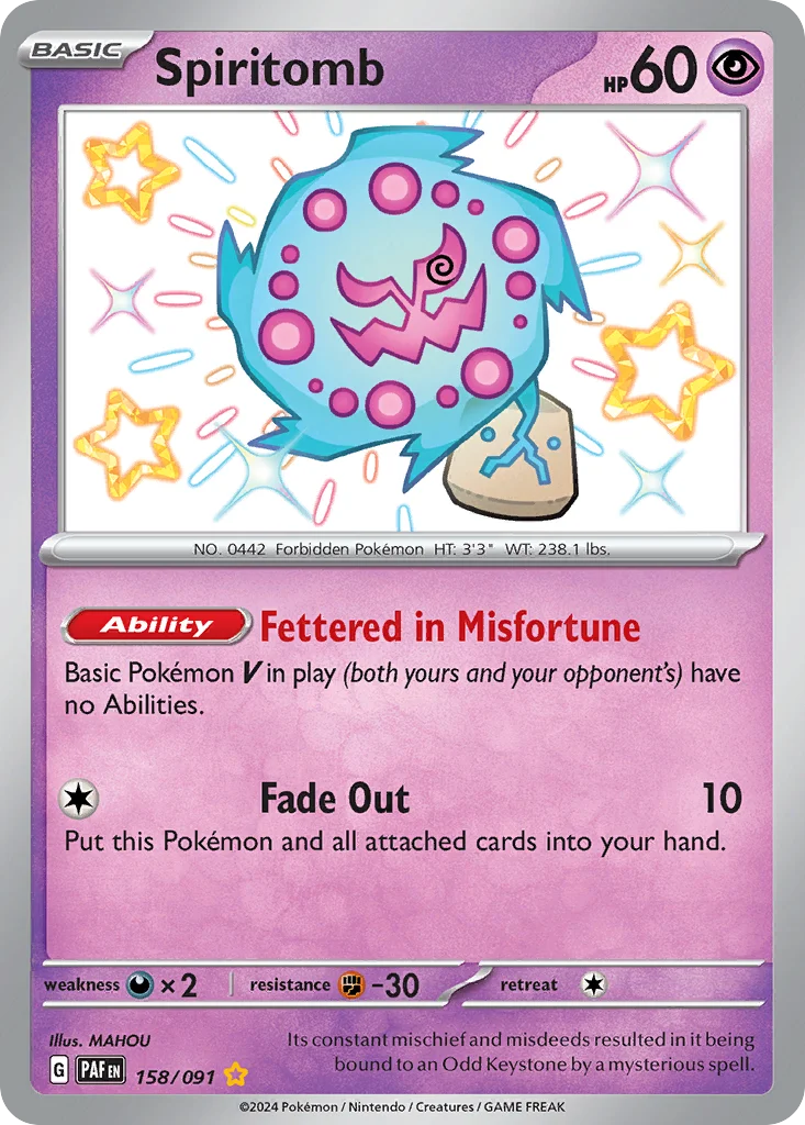 Spiritomb · Paldean Fates